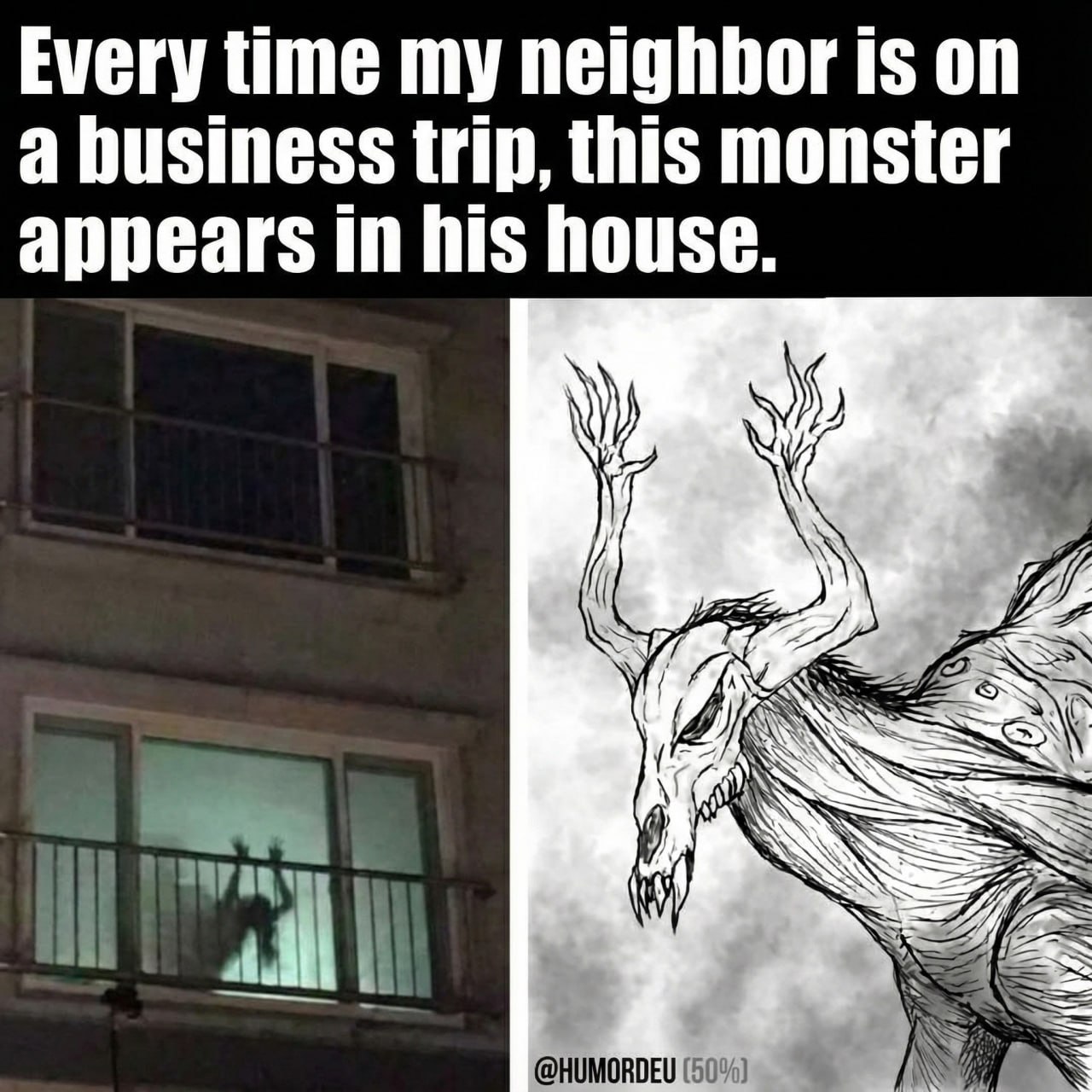 a building with a ghost on it